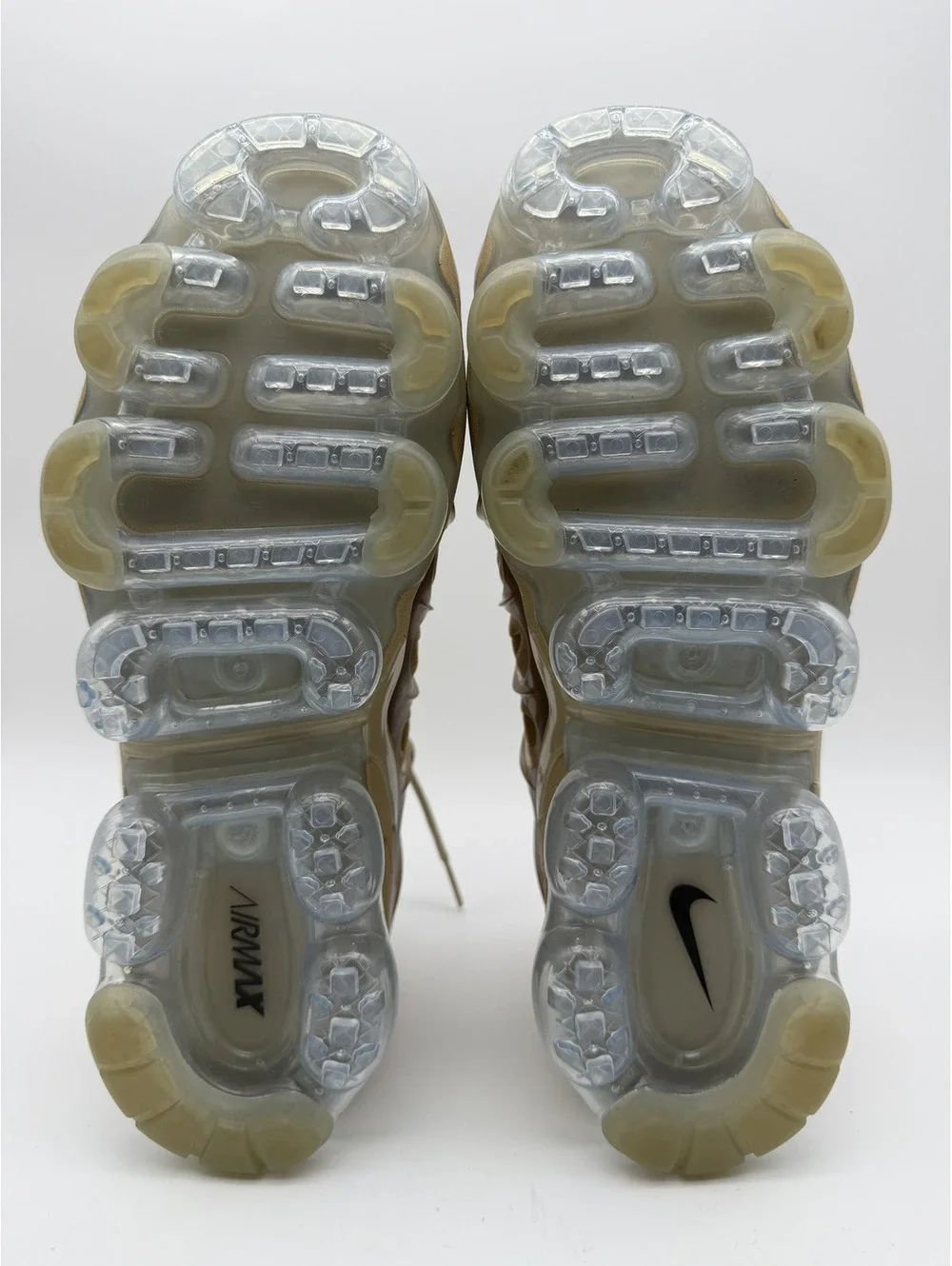 Nike Air VaporMax Plus Sneakers Size 8.5 Tan